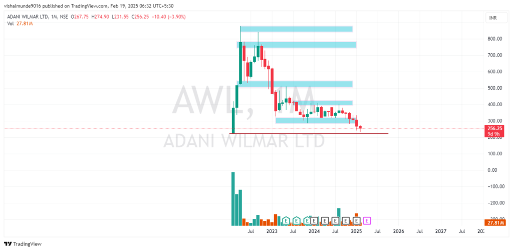 Adani Wilmar Share Price Target